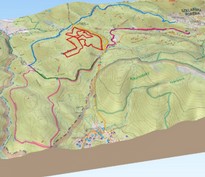 Mapa - inne polecane trasy - 3D